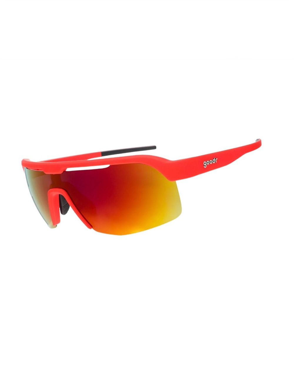 NIB goodr Bolt Gs in red with rose lenses